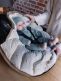 VOKSI - Move baby's down footmuff, Walnut