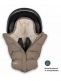 VOKSI - Move baby's down footmuff, Walnut