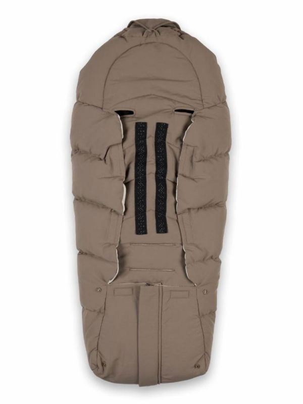 VOKSI - Move baby's down footmuff, Walnut