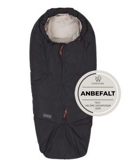 VOKSI - Adventure shortened down footmuff 0-3y Black