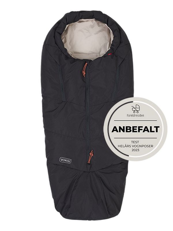 VOKSI - Adventure shortened down footmuff 0-3y Black