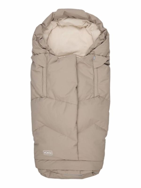 VOKSI - City extendable down footmuff 0-5y, Clay