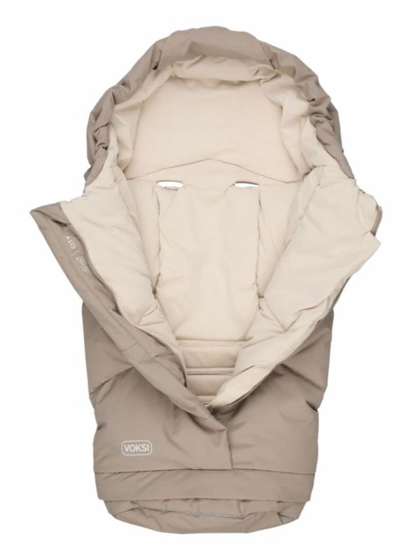 VOKSI - City extendable down footmuff 0-5y, Clay