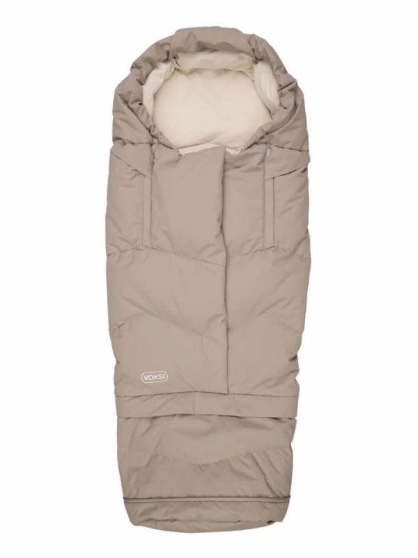 VOKSI - City extendable down footmuff 0-5y, Clay
