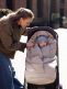 VOKSI - City extendable down footmuff 0-5y, Clay