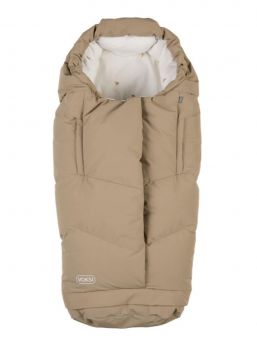 Voksi - City North down thermal bag - winter's warmest stroller bag, Dark Sand