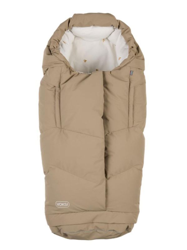Voksi - City North down thermal bag - winter's warmest stroller bag, Dark Sand