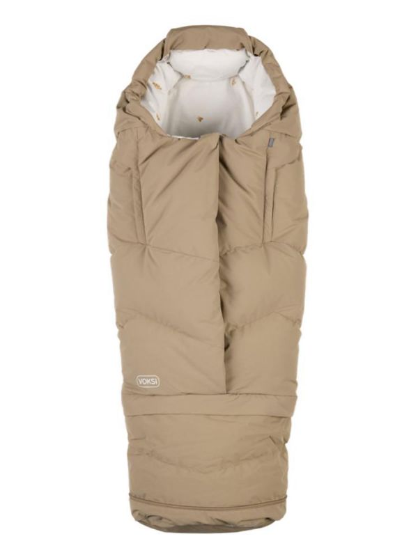 Voksi - City North down thermal bag - winter's warmest stroller bag, Dark Sand