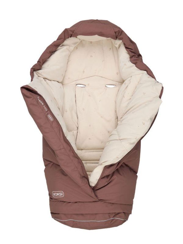 Voksi - City North down thermal bag - winter's warmest stroller bag, Maroon
