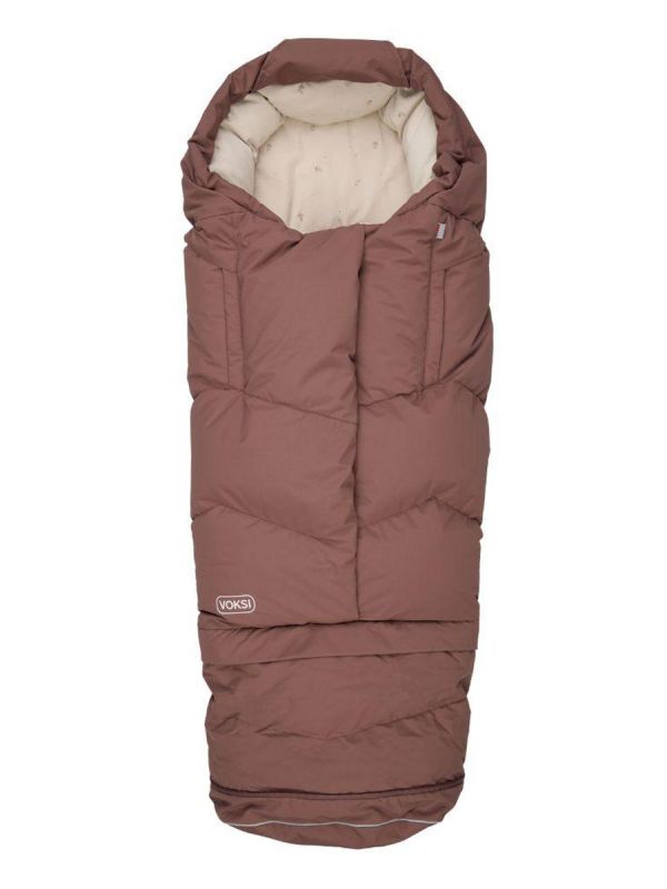 Voksi - City North down thermal bag - winter's warmest stroller bag, Maroon
