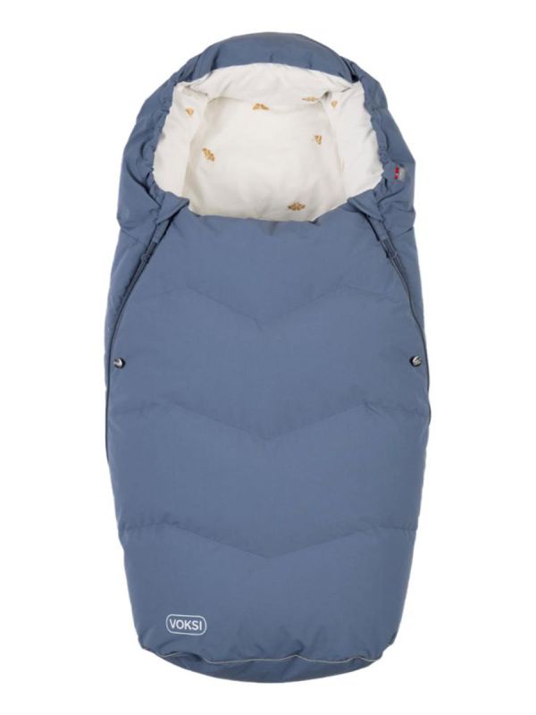 VOKSI - Urban extendable down footmuff 0-4,5y Stone Blue