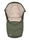 VOKSI - Urban extendable down footmuff 0-4,5y Thyme Green