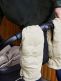 Voksi trolley gloves with studs, Seashell Sand