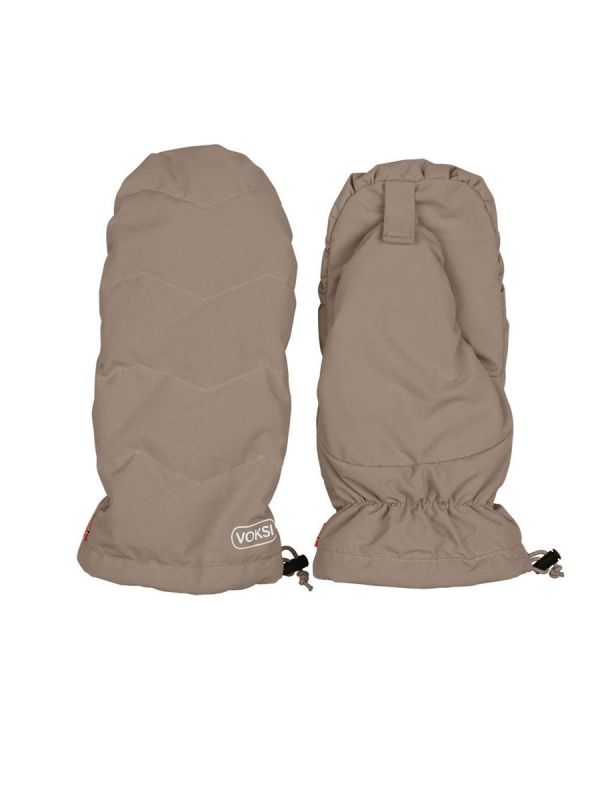 Voksi trolley gloves with studs, Walnut