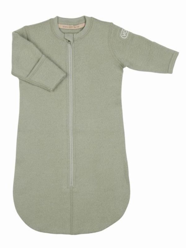 Voksi Wool Sleeping Bag – warm and breathable, green 50-56cm