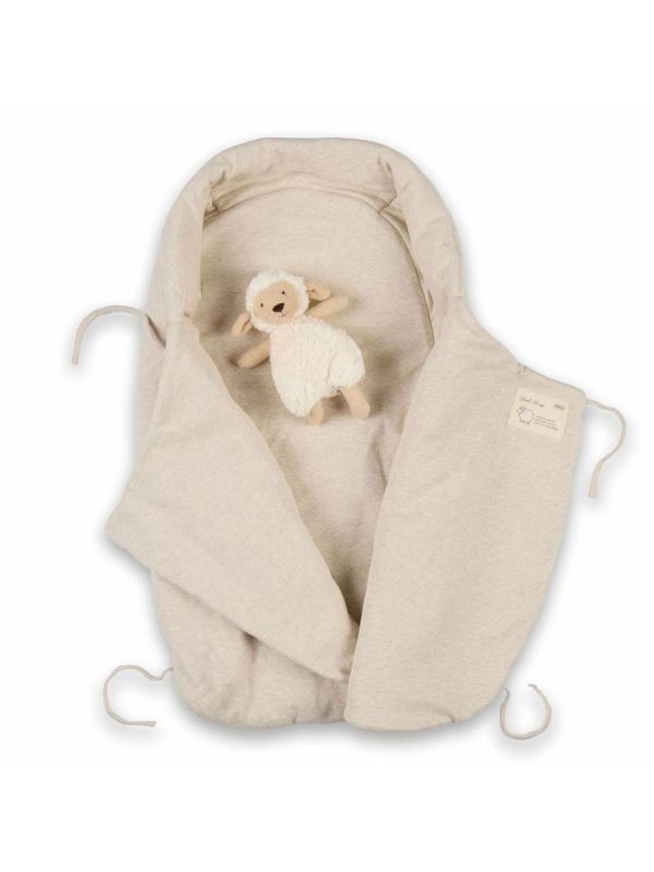 Voksi Wool Wrap Wool Thermal Bag - Sand