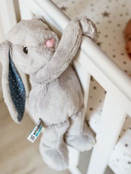 Whisbear - Humming Bunny with CRYsensor, grey