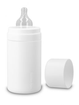 BabyWallaby - Feeding bottle 240ml, white