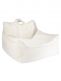 Wigiwama - Children's bean bag chair Teddy Cream white