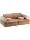 Wigiwama - Children's sofa / multifunctional furniture Settee Toffee