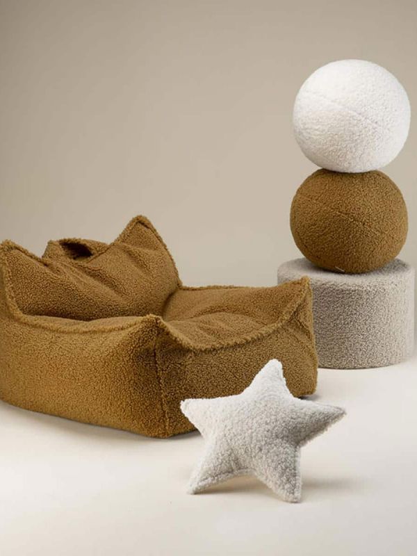 Wigiwama - Star pillow Teddy Maple