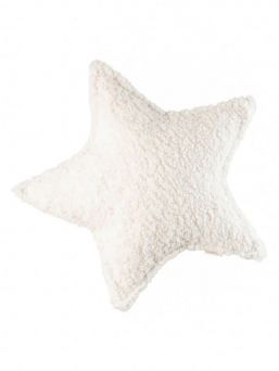 Wigiwama - Star pillow Teddy Cream White