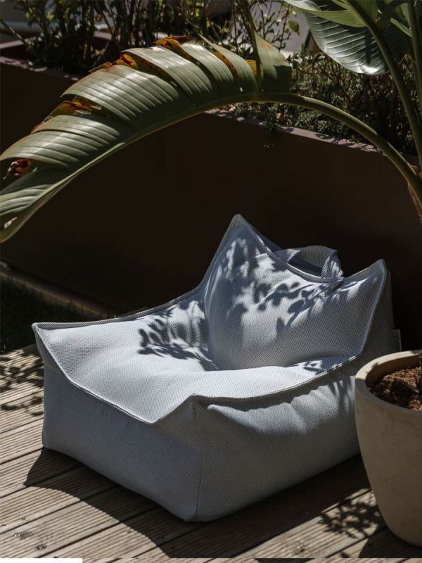 Wigiwama - Outdoor bean bag, Azure
