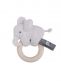 Baby's Only Wooden rattle Elephant. The rattle elephant has wonderful little lovely details, such as a tail knot and a long tip that your baby can explore and wonder.