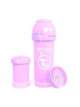 TwistShake - Baby Bottle 260ml, pastel purple