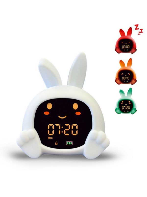 Zazu Sarah sleep coach for a child - alarm clock, night light and sound device