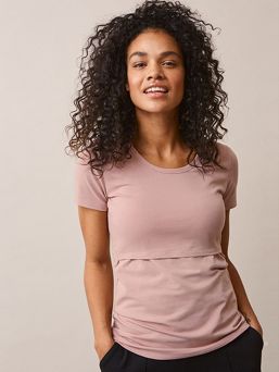 Boob Design - Classic short-sleeved top Mauve