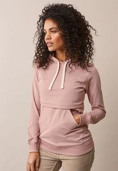 Boob Design - B-Warmer nursing hoodie, mauve