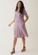 Boob Design - A shaped nursing dress short sleeve, lavander