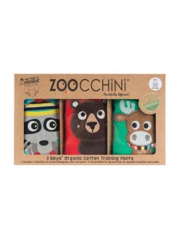 Zoocchini Training Pants 3 Pieces Forest Chums