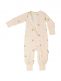 GEGGAMOJA Baby pajamas in bamboo with Long ear from Mrs Mighetto. The pajamas have a two-way zipper to facilitate matte diaper changes and wide comfortable cuffs.
