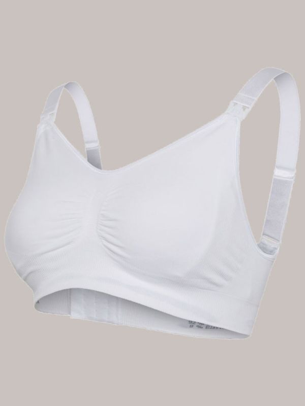 Carriwell - Padded Maternity & Nursing Bra, White