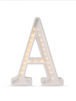Little Lights Night Light, Letter (26 options)