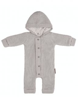 Baby's Only - TEDDY knit overall for baby, Warm Linen
