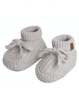 Baby's Only - newborn booties, Warm Linen