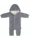 Baby's Only - TEDDY knit overall for baby, Grey