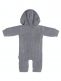 Baby's Only - TEDDY knit overall for baby, Grey