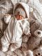 Babystyling teddy bear jumpsuit for baby, Sand
