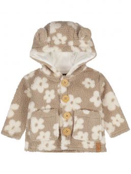 Babystyling teddy coat for baby, Flower