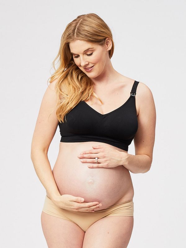 Cake Maternity wirefree, seamless Sugar Candy collection softening nursing bra. 