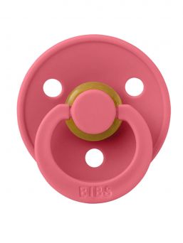 BIBS - Baby´s pacifier 0-18mth - Coral