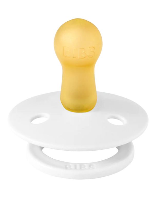 BIBS - Baby´s pacifier 0-18mth - White