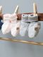 Baby´s Only organic cotton baby booties are flexible and soft on the foot.