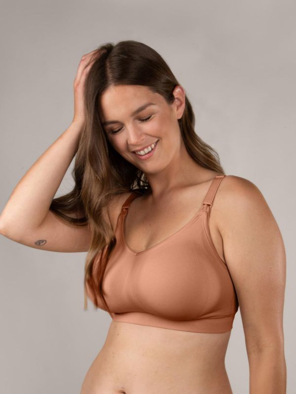 BRAVADO - body silk seamless nursing bra - Cinnamon