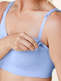 BRAVADO - body silk seamless nursing bra - Hydrangea Blue