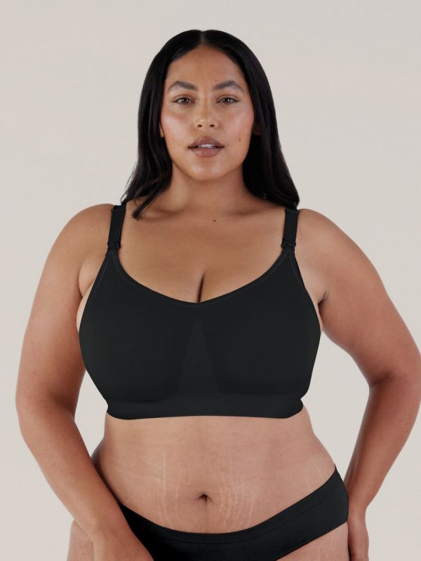 BRAVADO - body silk seamless nursing bra - Black